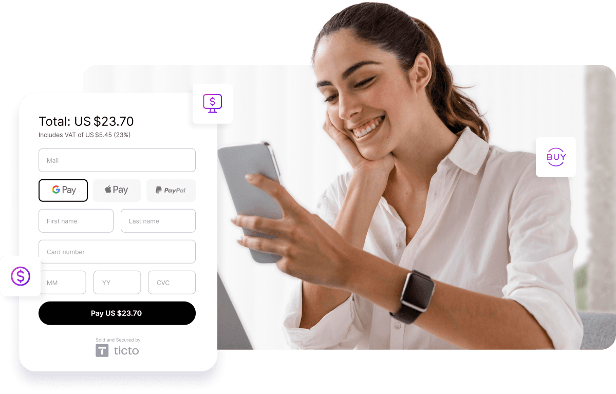 Important information banner